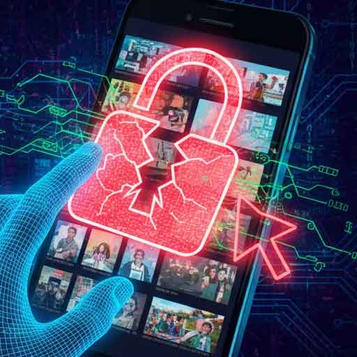 برنامه کنترل و نظارت بر گالری گوشی